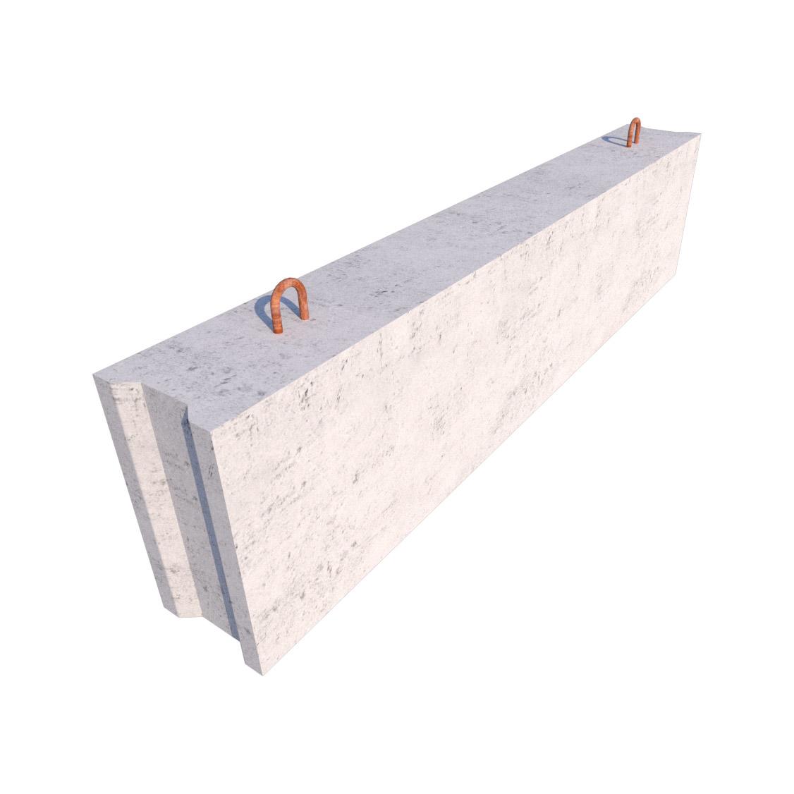 Фундаментный блок бетонный ФБС 24.3.6-Т