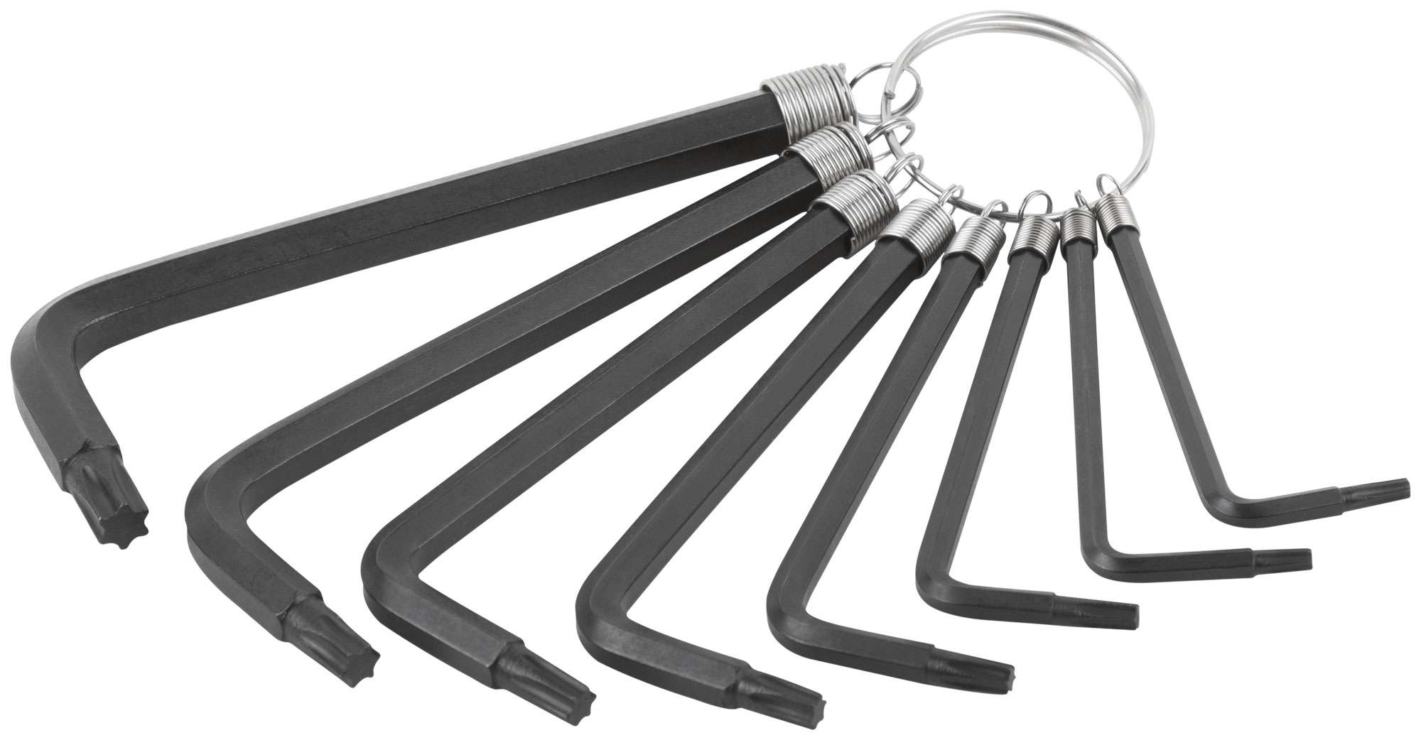 купить Ключи TORX 8 шт. CrV Т9-Т40 на кольце