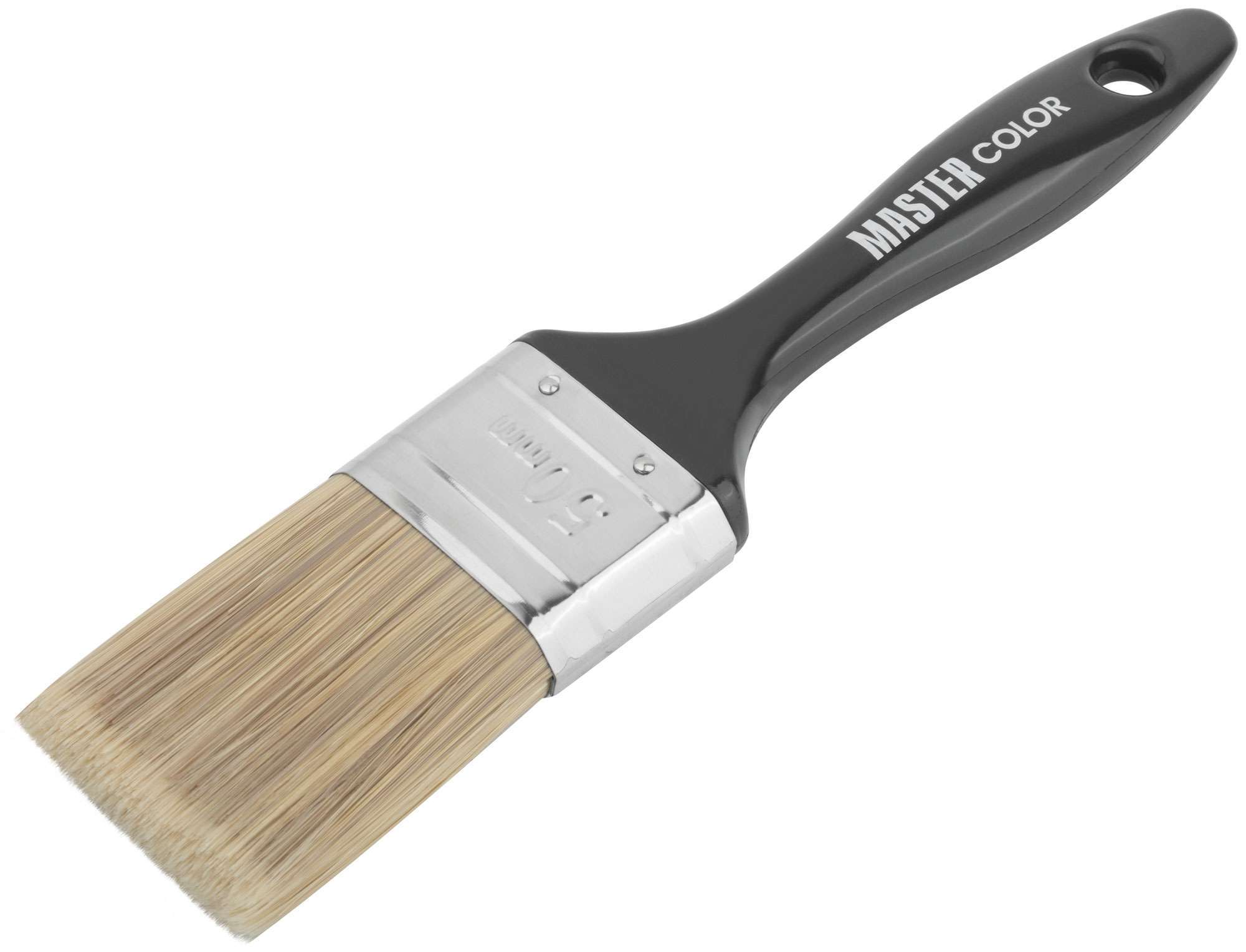 купить Кисть флейцевая "Wood Master", микс из 3-х видов щетины/филамента,  50х18х64 мм