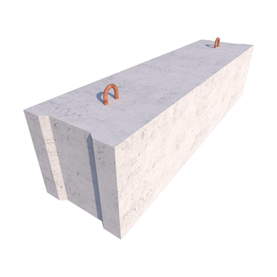 Фундаментный блок бетонный ФБС 24.6.6-Т