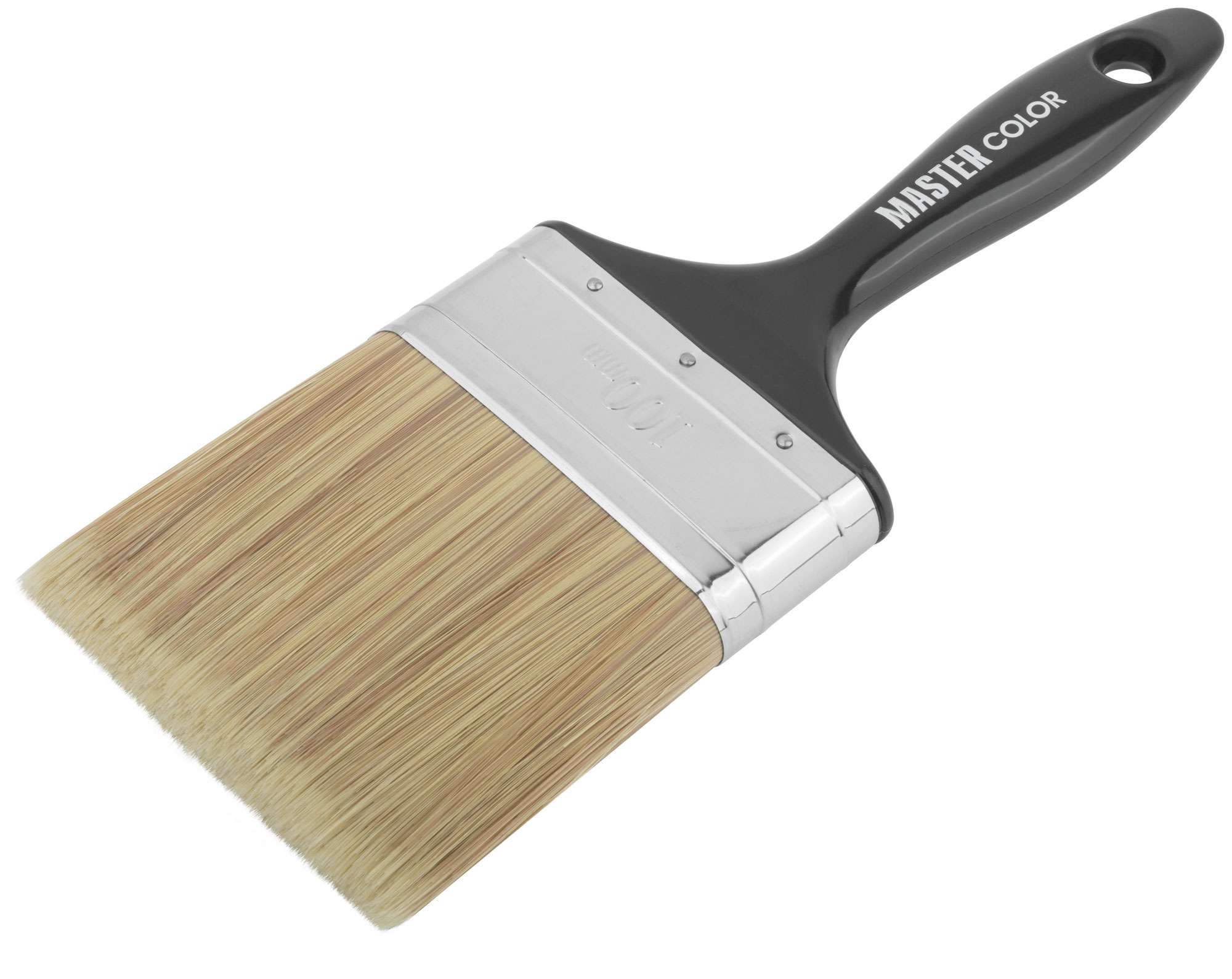 купить Кисть флейцевая "Wood Master", микс из 3-х видов щетины/филамента, 100х22х89 мм