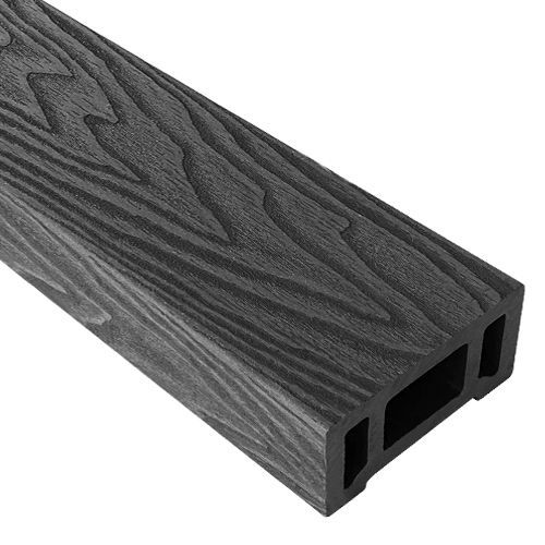 Перила EasyDecking 90×45×3010 3D Черное дерево