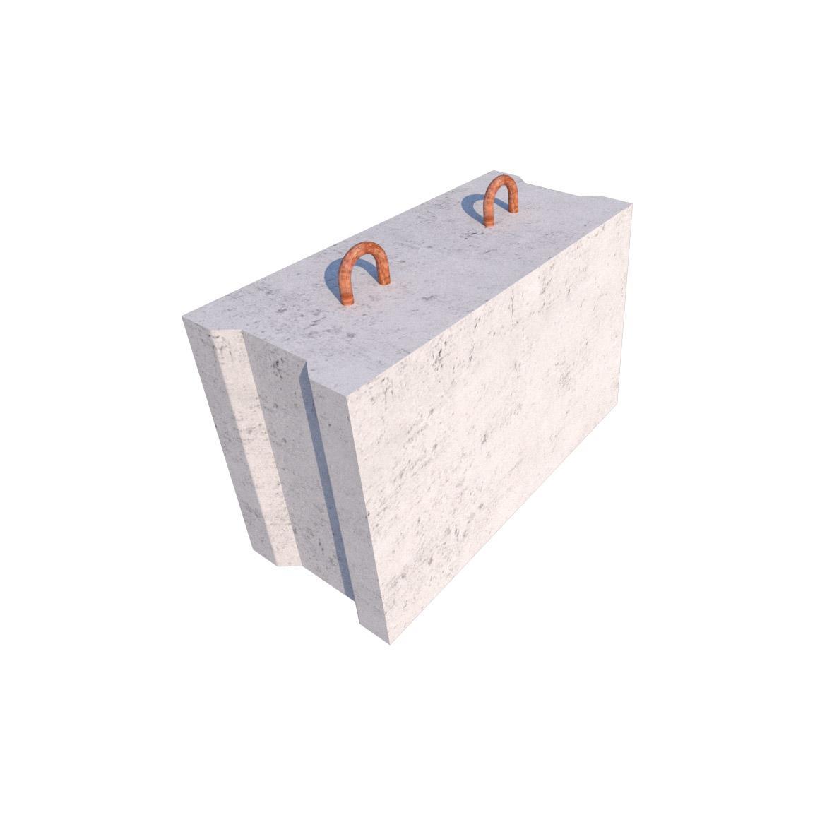 Фундаментный блок бетонный ФБС 9.4.6-Т