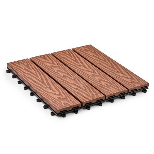 Садовая плитка EasyDecking 300*300*21 (в 1 уп.- 11 шт., 1м2)