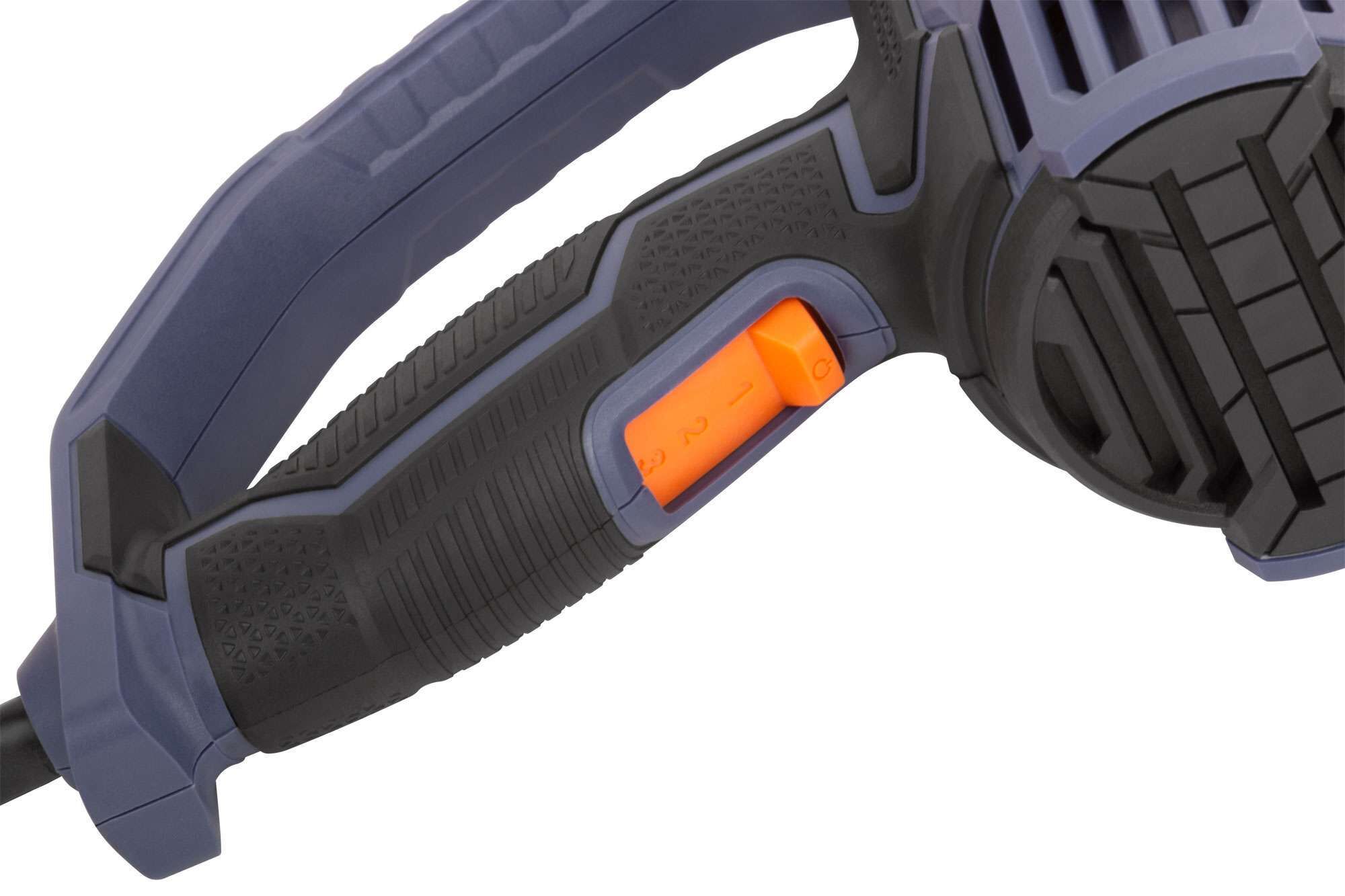 купить MAX-PRO Фен технический 2000 Вт; 60/350/600°C; 500 л/мин; 0,76 кг; резиновый кабель; резиновые вставки; кор.