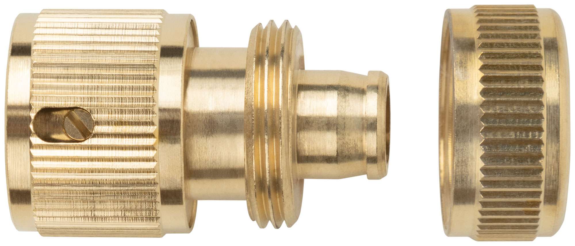 купить Соединитель, латунь 1/2"