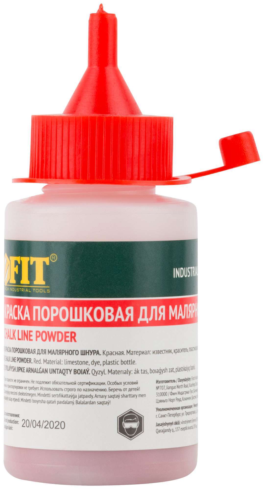 купить Краска разметочная для ударного шнура, 50 гр. красная