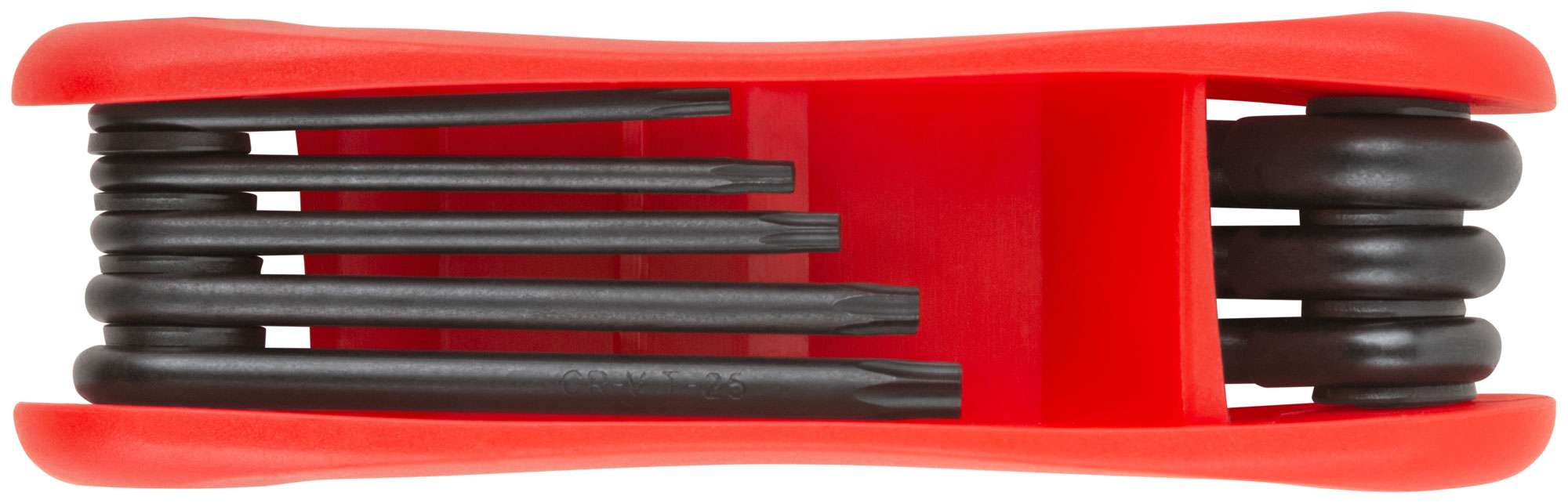 купить Ключи TORX 8 шт. CrV Т9-Т40 складные, пластиковый держатель