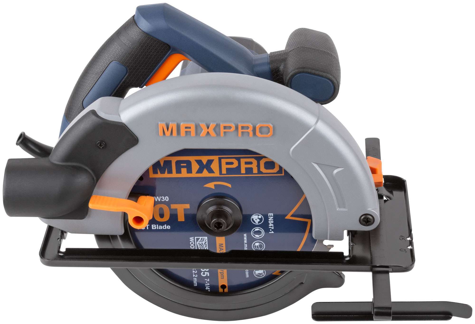 купить MAX-PRO Пила циркулярная 1400 Вт; 185/20 мм; 4700 об/мин; 4,3 кг; коробка