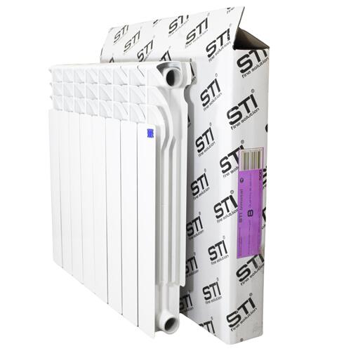 Sti bimetall 10 sections sti alyuminiy 8 sektsiy 500 80
