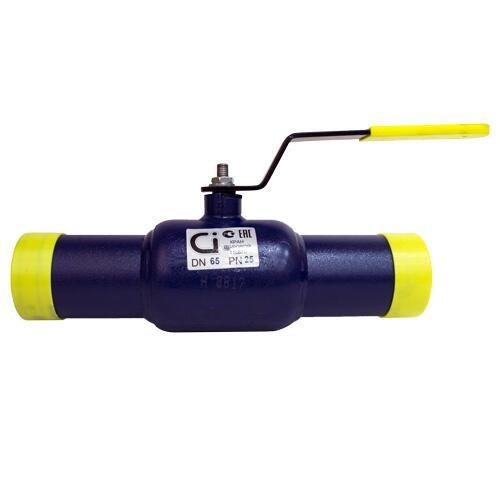 Kran sharovoy ci 11s67p pod privarku 65 pn25 3