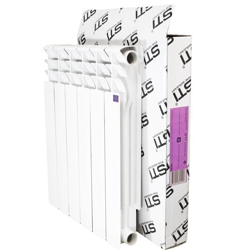 Sti bimetall 10 sections sti alyuminiy 6 sektsiy 500 80