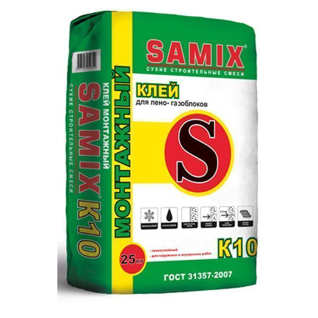 Клей монтажный SAMIX K10 25кг