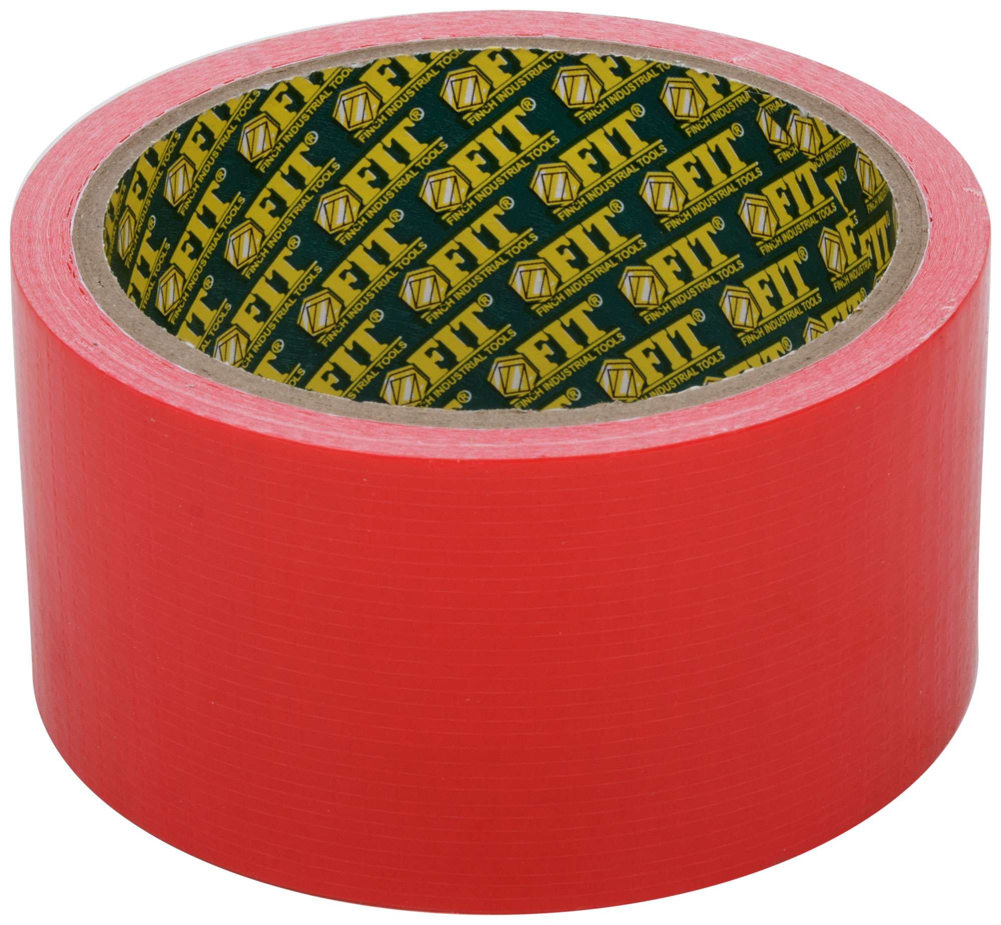 Лента клейкая универсальная армированная "Ductape", красная, 48 мм х 10 м