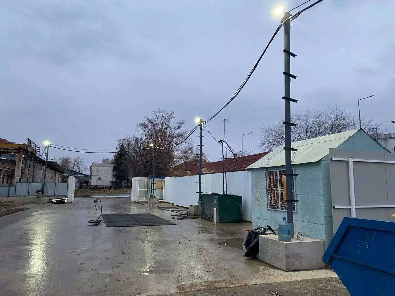 Временная опора