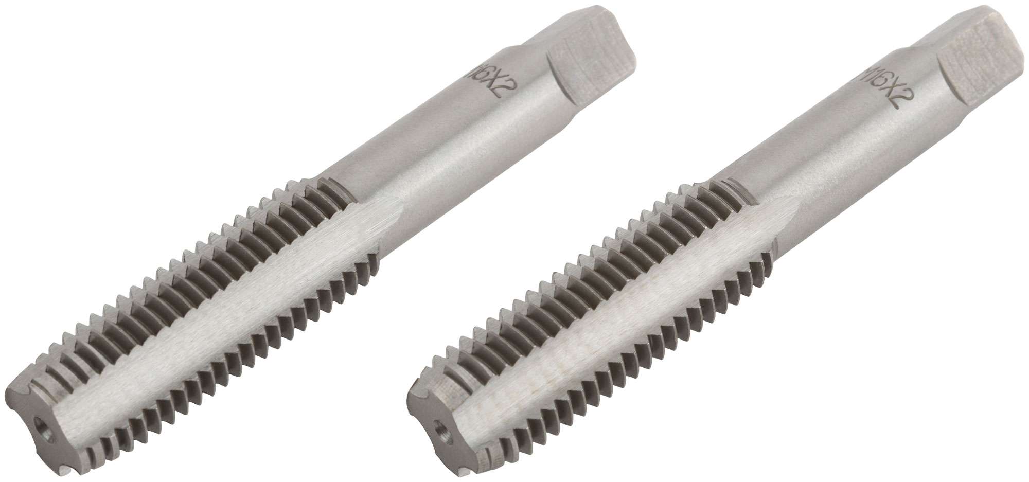 купить Метчики метрические, легированная сталь, набор 2 шт. М16х2,0 мм