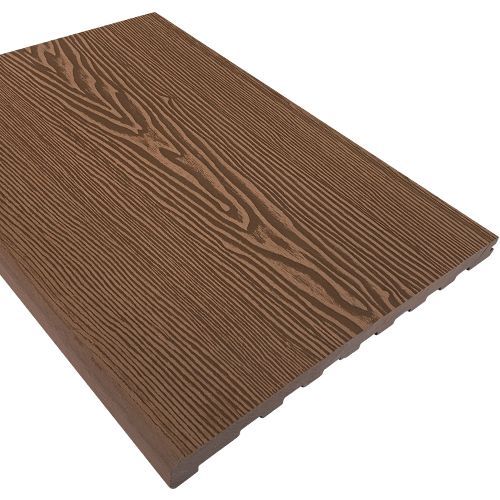 Ступень ДПК EasyDecking 348×22×3010 3D Коричневый