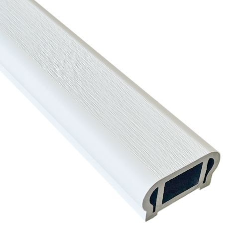 Перила фигурные EasyDecking Co-extrusion 95×50×3010 Белый