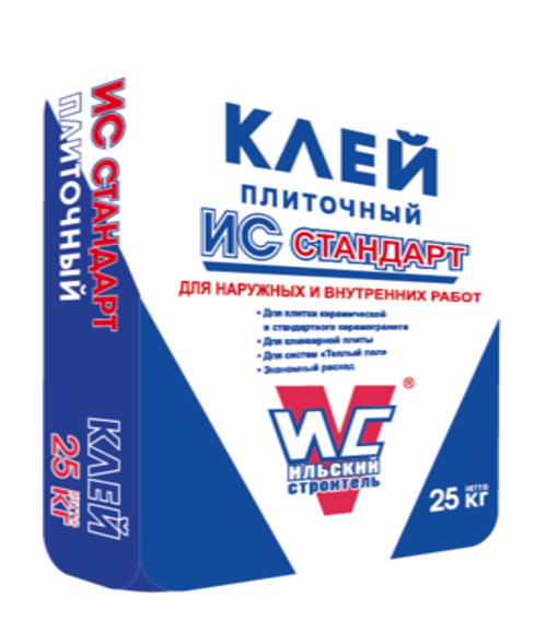 Клей для плитки и керамогранита «ИС-Стандарт»