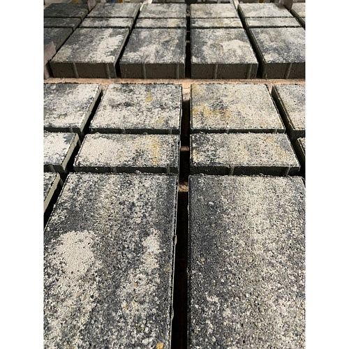 купить Тротуарная плитка Colored Stone "Новый город" серия Листопад Агат желтый на отсевной крошке